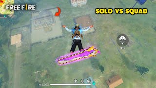 Ajjubhai94 OverPower Solo vs Squad Mp40 HeadShot Gameplay  Garena Free Fire [upl. by Anirtak410]