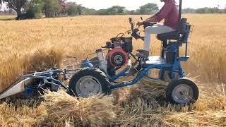 BCS 4 wheel Ripar Brinder Machine in Devpura Trivani Bhilwara Rajasthan India [upl. by Tybie681]