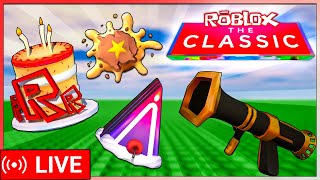 Event ALL Roblox Classic Event Launcher Items amp Avatars  Roblox Live Roblox robloxevent [upl. by Tiffanle]