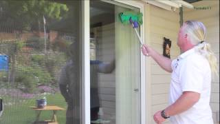 Easiest way to clean outside windows in an eco friendly way [upl. by Parnell]