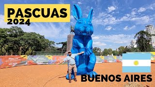 PASCUAS 2024 en la ciudad de Buenos Aires  PLAZA INTENDENTE SEEBER [upl. by Suez932]