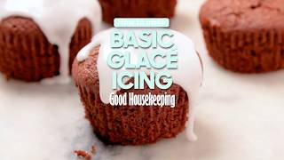 Glacé Icing Recipe  Good Housekeeping UK [upl. by Zetes817]