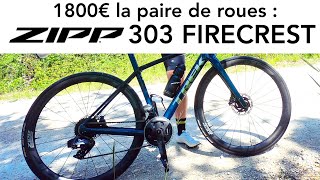 ZIPP 303 Firecrest  mon avis sur mes roues [upl. by Arrakat483]