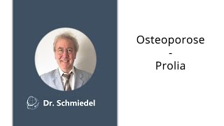 Dr Schmiedel I Osteoporose  Prolia 34 [upl. by Veta]