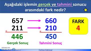 3Sınıf Tahmini Toplama Çıkarma🤔💭 Neden tahmini işlem yapmamız gerekiyor⁉️Yarışarak öğrenelim [upl. by Hendrickson569]