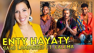 IT TOOK ME SECONDS TO DANCE Saad Lamjarred ft CALEMA  ENTY HAYATY SaadLamjarred reaction [upl. by Hollington286]