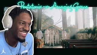 Angelic Vocals  Pentatonix  Amazing Grace  Official Video  Reaction Video [upl. by Aenel]