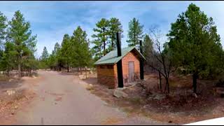 Ten X Campground near Grand Canyon National Park  360 Video Tour 4K CampgroundViewscom [upl. by Annay942]