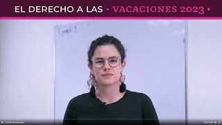 Consulta cuántos días de vacaciones te corresponden en 2023 [upl. by Sinnej]