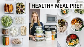 MEAL PREP  9 ingredients for flexible healthy recipes  PDF guide [upl. by Malanie418]