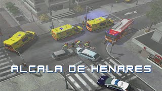 🔥Accidente deja 3 heridos graves  Alcala De Henares Mod  Emergency 4 [upl. by Sotos846]