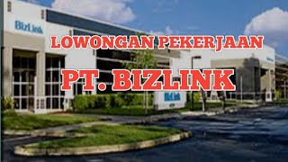 PT BIZLINK LOKER BATAM HARI INI IKLAN KOTA BATAM [upl. by Ojytteb]