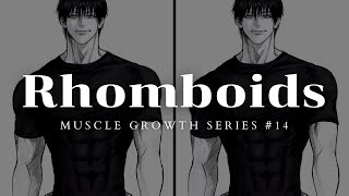 Rhomboid Muscle Growth Subliminal 🌟 Build Strong Defined Rhomboids Fast [upl. by Luhey]