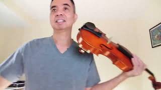 Learning Violin at Age 50  Day 18 [upl. by Howarth]