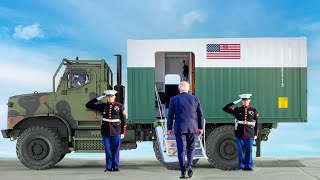 Why the US President Travels With a Secret Shipping Container [upl. by Akinor]