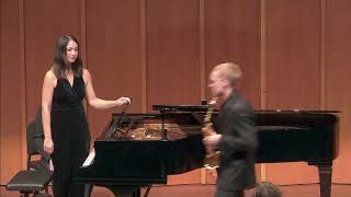 Andrew Stover  Senior Saxophone Recital Real [upl. by Norrv]