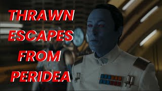 Ahsoka Grand Admiral Thrawn Escapes From Peridea [upl. by Kcinomod]