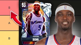 BEST POWER FORWARDS TIER LIST NBA 2K24 MyTEAM [upl. by Akenit920]