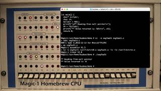 Magic1 HomebrewCPU Fun with Segfaults [upl. by Luci]