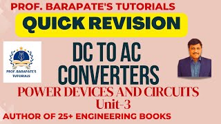 QUICK REVISION OF INVERTERS [upl. by Eadrahc]