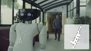 Robotics system in the hospital a use case for assisting patient [upl. by Sorrows]