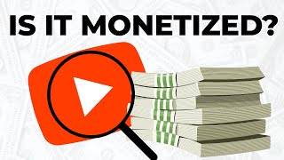 How to Know if a YouTube Channel is Monetized or Not Monetization Status [upl. by Nerek]