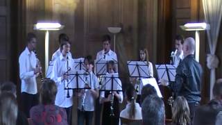 J S Bach  Air  clarinet ensemble [upl. by Chil]