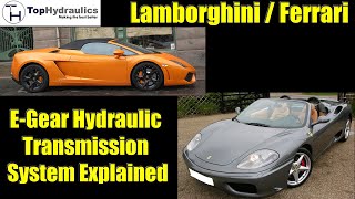 Lamborghini  Ferrari EGear System Overview [upl. by Lletnahs]