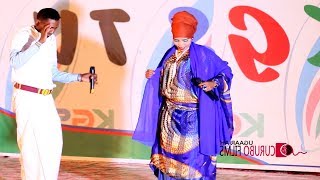 Niiko Maay Maay Canab Cawo Omar Shariif  Live on stage 2018 [upl. by Ainav]