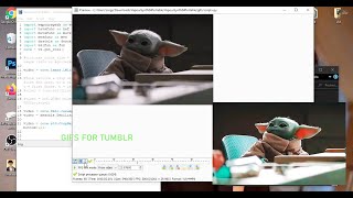 Baby Yoda Gif for Tumblr  VapourSynth  PS [upl. by Marinelli]