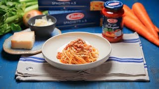 BARILLA SG  Spaghetti Bolognese [upl. by Shimkus]