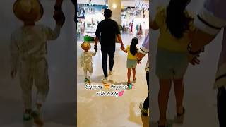 Going 👭For Shopping🛍️ with Daddy💓।।yahvirahvi fatherdaughterbond shopping shorts ytshorts fun [upl. by Llyrad626]