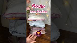 Meesho Cutest Sling Bags Find 😍🎀👛meesho meeshofinds [upl. by Winnah782]