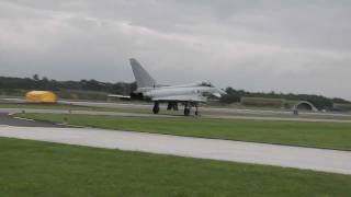 Eurofighter Display 50 Jahre JG74 Neuburg 9611 [upl. by Ely633]