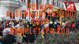 Dülken Karnevals Zug 2023  Rosenmontagszug Dülken  Kompletter Zug  Teil 12 [upl. by Pfaff]