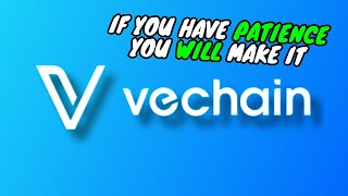 VECHAIN VET HOLDING THIS SUPPORT IS VERY IMPORTANT FOR LIFE CHANGING GROWTH [upl. by Bach]