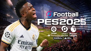 ✅best EFOOTBALL PES 2025 ppsspp UPDATE [upl. by Airtap]