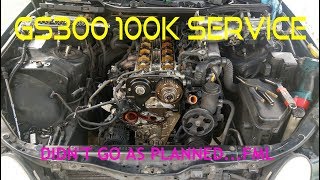 GS300 100k Service [upl. by Llenwad]