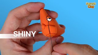 Making Shiny Metapod Pokémon Clay [upl. by Norej56]