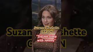 Suzanne Pleshette CARSON Did not SLEEP with Johnny [upl. by Burnett]