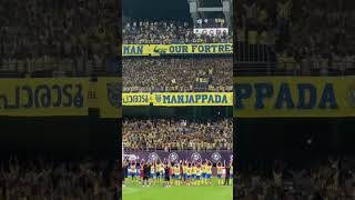 KERALA BLASTERS FC VS EAST BENGAL MATCH VICTORY CELEBRATION [upl. by Anel]