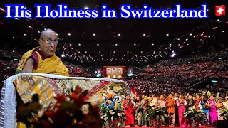 IT’S A BLESSING DAY  LONG LIVE YOUR HOLINESS 🙏🏻  HIS HOLINESS IN SWISS 🇨🇭  Tibetan vlogger [upl. by Milton151]