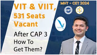 VIT amp VIIT Engineering College Pune  Non CAP Rounds  Personal Counseling  MHT CET 2024 vitpune [upl. by Aronid]