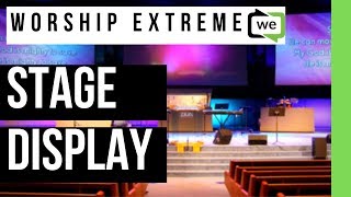 Worship Extreme Tutorials  How To Set Up Stage Display [upl. by Akanke171]