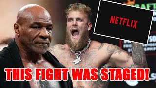 Jake Paul vs Mike Tyson fight DISASTER Paul DESTROYED for fixing a FAKE FIGHT Netflix was TERRIBLE [upl. by Sanderson206]