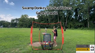 UWL  Swamp Donkeys Vs Sea Wolves 2024 Games 1 and 2 Highlights [upl. by Nilya418]