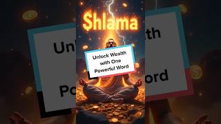 Unlock Wealth with One Powerful Word shorts manifestation loa [upl. by Vergil]