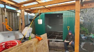 Clearing Shed and Dismantling DIY Today in Kilkenny Ireland 🇮🇪 [upl. by Werbel]