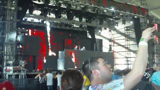 Noisia LIVE at Coachella 2012 9 minutes long [upl. by Selestina216]