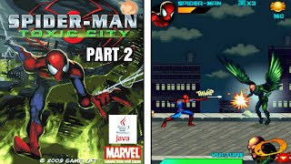 SpiderMan Toxic City part 2  Java J2ME Loader Android [upl. by Eledoya]